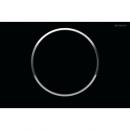 Кнопка для инсталляции для унитаза цвет черный-хром-черный GEBERIT Sigma 10 115.758.KM.5